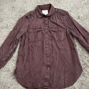 American Eagle Boyfriend Fit buttoned jacket